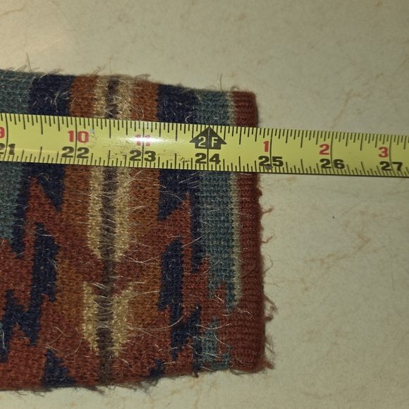 Cruel Sweater Open Cardigan Duster Women's Large Western Wear Aztec w/ Ties Boho - Picture 4 of 8